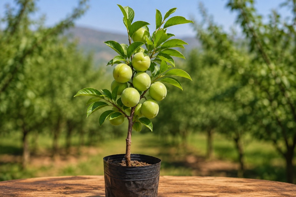 خرید نهال گوجه سبز مراغه